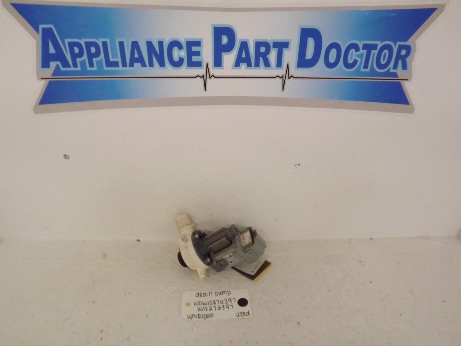 Whirlpool Washer WPW10276397 W10276397 Drain Pump Used Whirlpool Washer WPW10276397 W10276397 Drain Pump Used